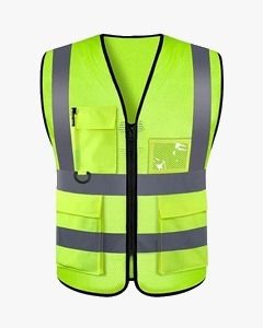 Viking Open Road Surveyor FR Safety Vest - Fire Retardant Class 1 Reflective Vest; ANSI/ISEA and CSA Compliant